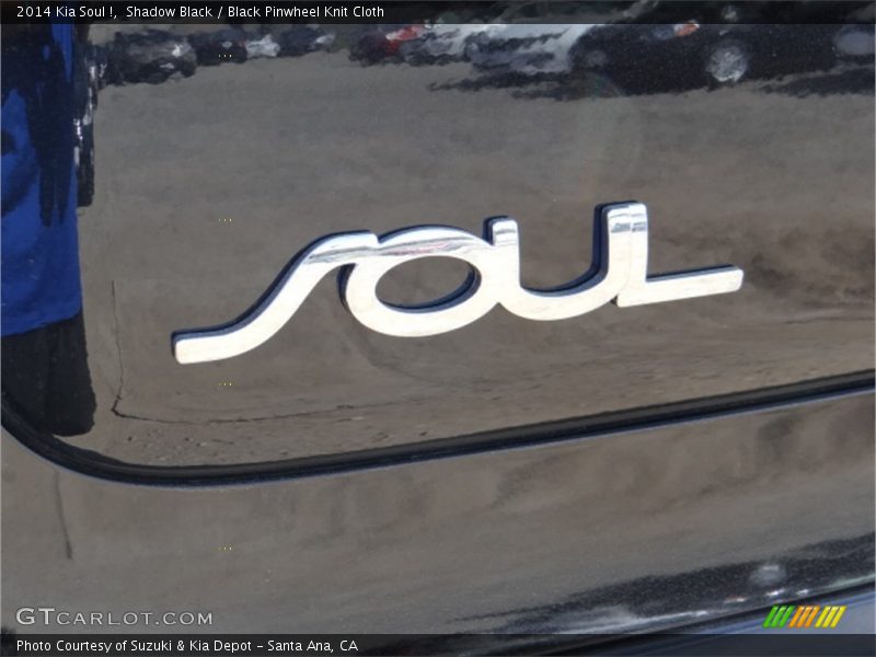 Shadow Black / Black Pinwheel Knit Cloth 2014 Kia Soul !