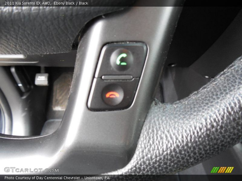 Ebony Black / Black 2011 Kia Sorento EX AWD