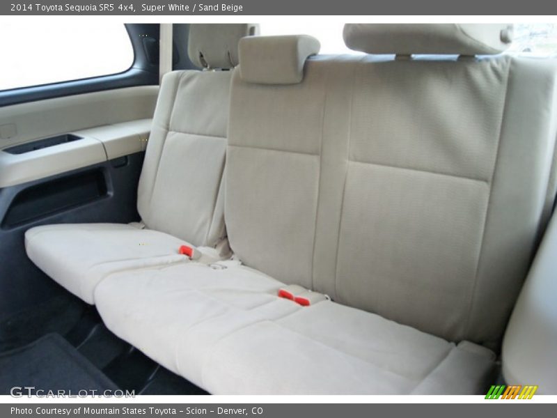 Super White / Sand Beige 2014 Toyota Sequoia SR5 4x4