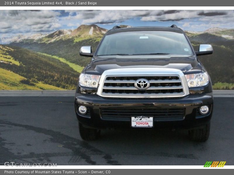 Black / Sand Beige 2014 Toyota Sequoia Limited 4x4