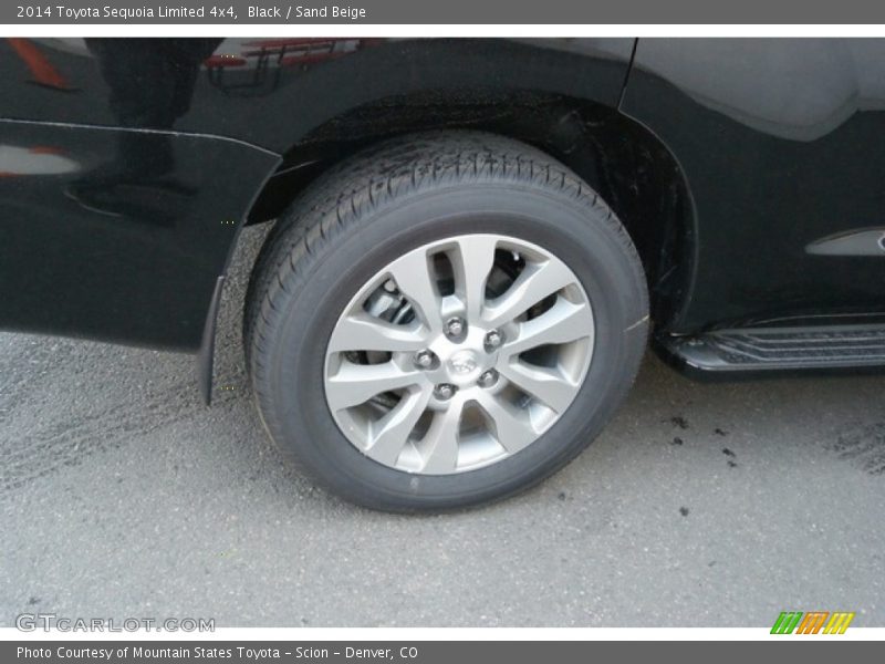 Black / Sand Beige 2014 Toyota Sequoia Limited 4x4