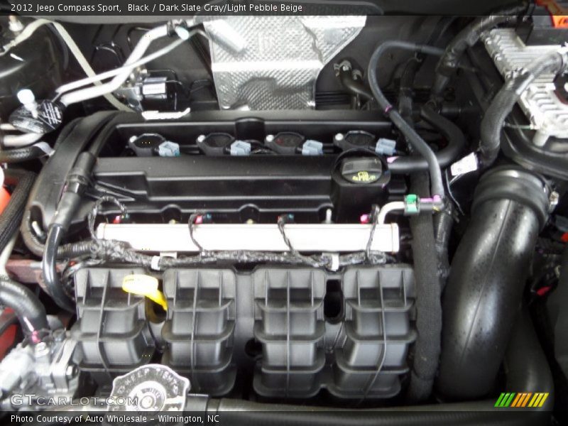 Black / Dark Slate Gray/Light Pebble Beige 2012 Jeep Compass Sport