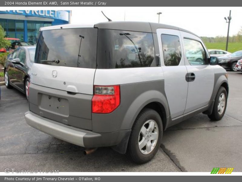Satin Silver Metallic / Gray 2004 Honda Element EX AWD