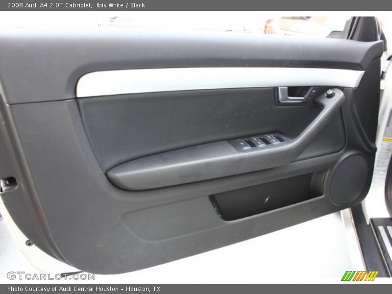 Ibis White / Black 2008 Audi A4 2.0T Cabriolet