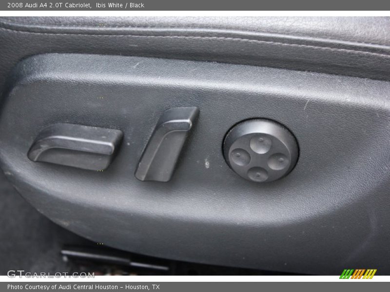 Ibis White / Black 2008 Audi A4 2.0T Cabriolet