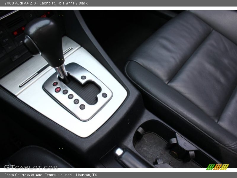Ibis White / Black 2008 Audi A4 2.0T Cabriolet