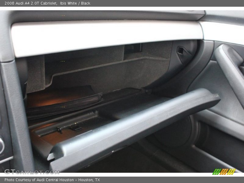 Ibis White / Black 2008 Audi A4 2.0T Cabriolet