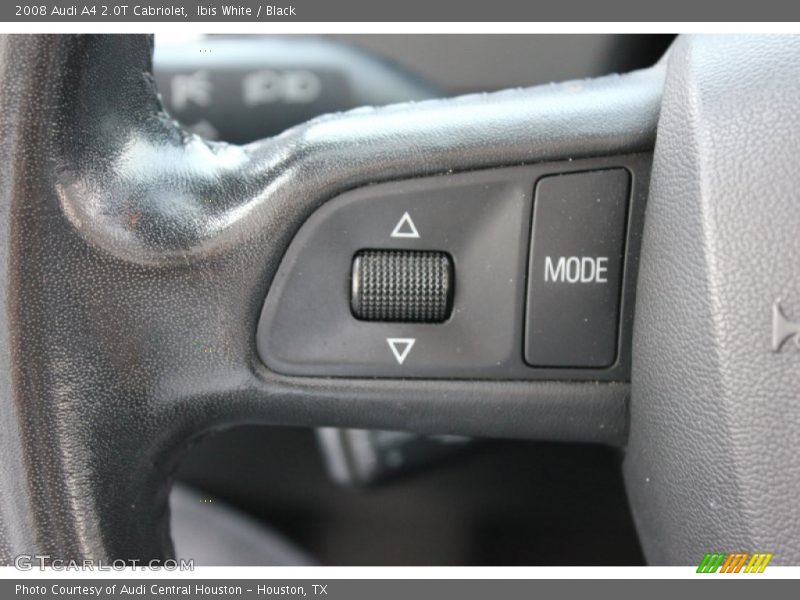 Ibis White / Black 2008 Audi A4 2.0T Cabriolet