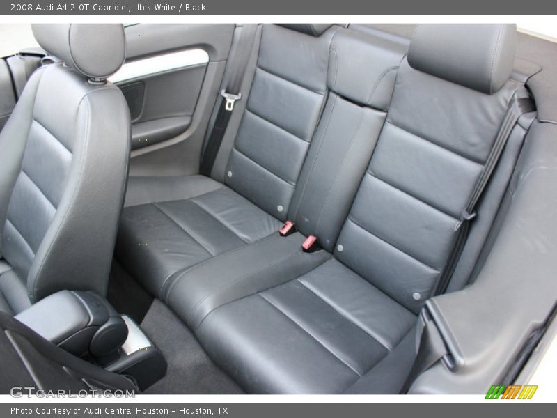 Ibis White / Black 2008 Audi A4 2.0T Cabriolet