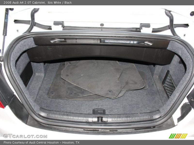 Ibis White / Black 2008 Audi A4 2.0T Cabriolet