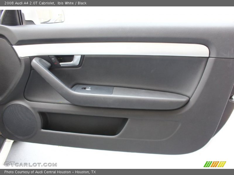 Ibis White / Black 2008 Audi A4 2.0T Cabriolet