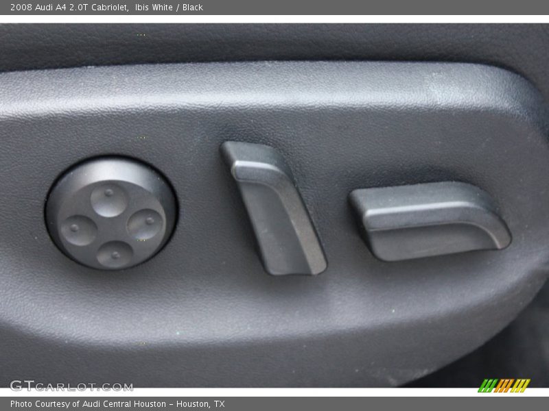 Ibis White / Black 2008 Audi A4 2.0T Cabriolet