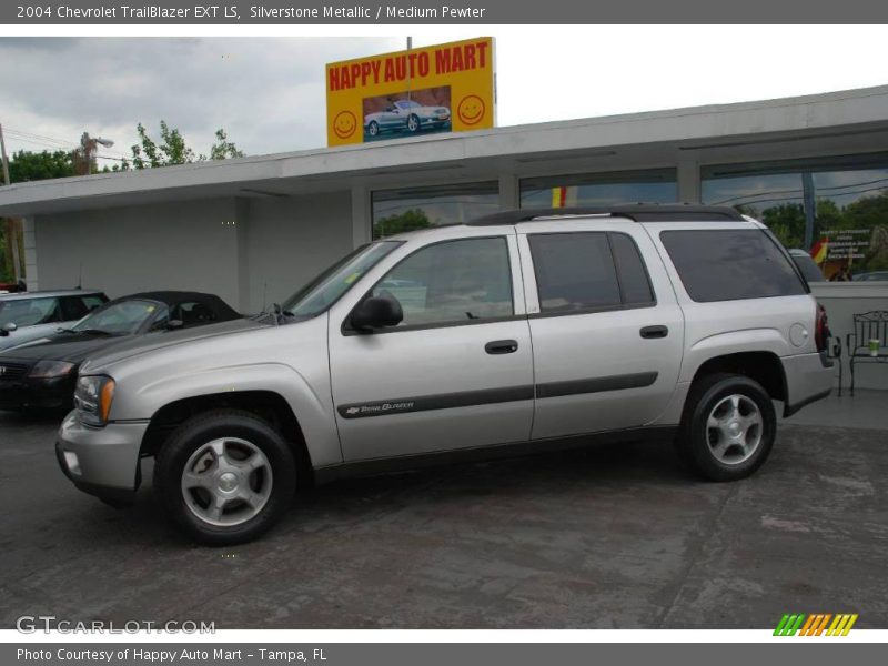 Silverstone Metallic / Medium Pewter 2004 Chevrolet TrailBlazer EXT LS