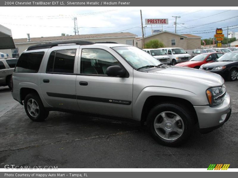 Silverstone Metallic / Medium Pewter 2004 Chevrolet TrailBlazer EXT LS