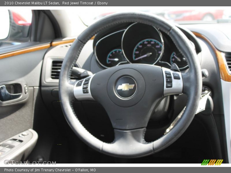 Red Jewel Tintcoat / Ebony 2010 Chevrolet Malibu LT Sedan