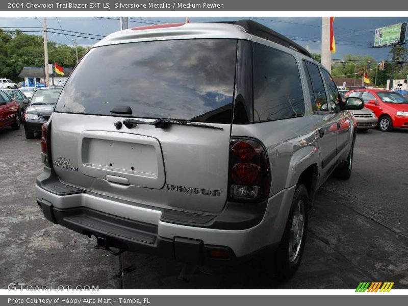 Silverstone Metallic / Medium Pewter 2004 Chevrolet TrailBlazer EXT LS