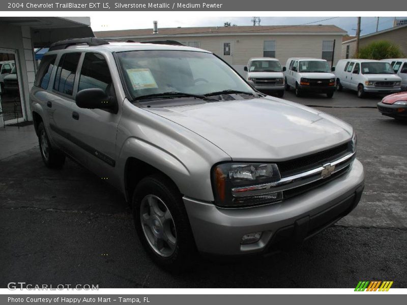 Silverstone Metallic / Medium Pewter 2004 Chevrolet TrailBlazer EXT LS