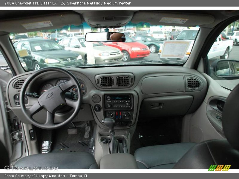 Silverstone Metallic / Medium Pewter 2004 Chevrolet TrailBlazer EXT LS