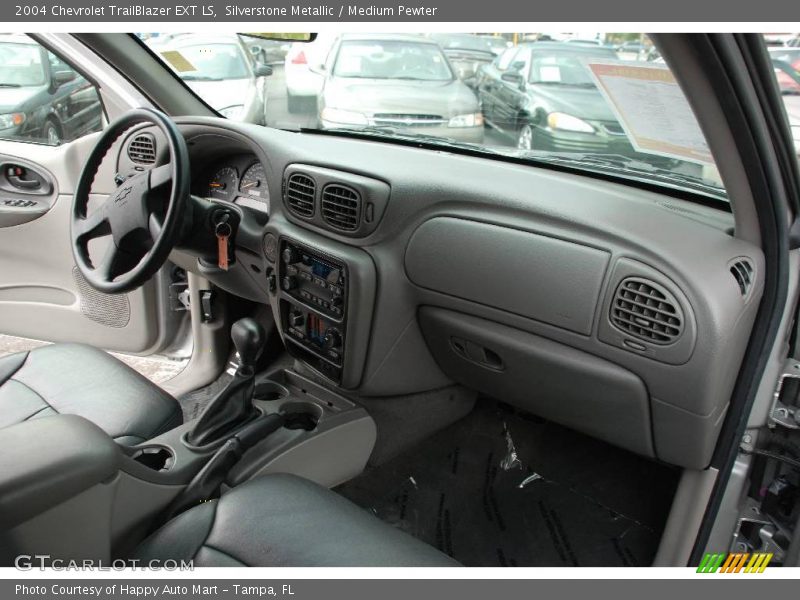 Silverstone Metallic / Medium Pewter 2004 Chevrolet TrailBlazer EXT LS