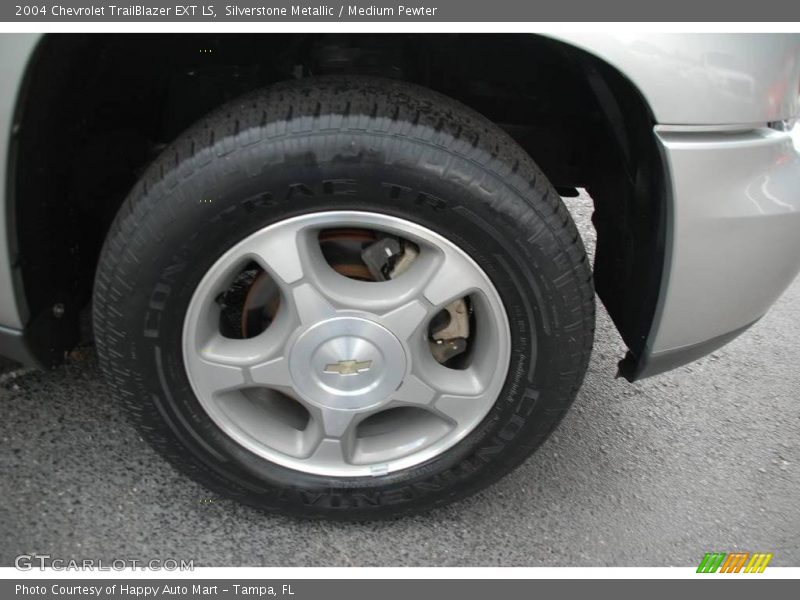 Silverstone Metallic / Medium Pewter 2004 Chevrolet TrailBlazer EXT LS