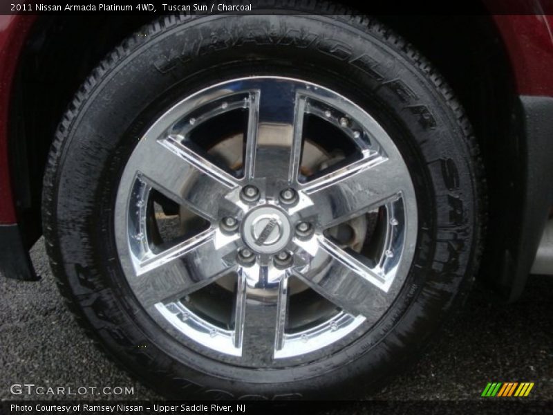 Tuscan Sun / Charcoal 2011 Nissan Armada Platinum 4WD