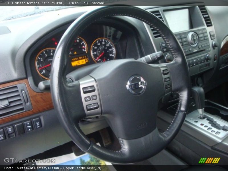 Tuscan Sun / Charcoal 2011 Nissan Armada Platinum 4WD