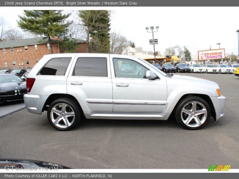 Bright Silver Metallic / Medium Slate Gray 2006 Jeep Grand Cherokee SRT8