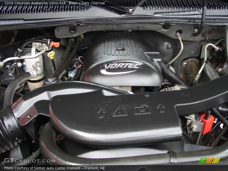 Black / Dark Charcoal 2004 Chevrolet Avalanche 1500 4x4