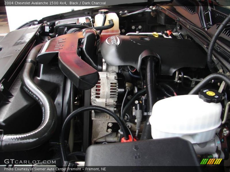 Black / Dark Charcoal 2004 Chevrolet Avalanche 1500 4x4