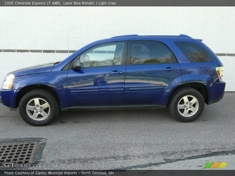 Laser Blue Metallic / Light Gray 2005 Chevrolet Equinox LT AWD
