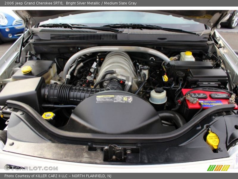 Bright Silver Metallic / Medium Slate Gray 2006 Jeep Grand Cherokee SRT8