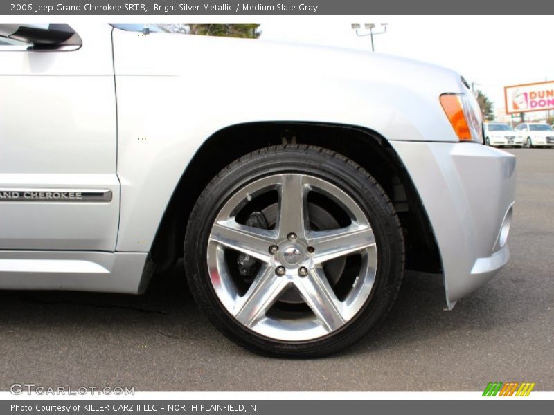 Bright Silver Metallic / Medium Slate Gray 2006 Jeep Grand Cherokee SRT8