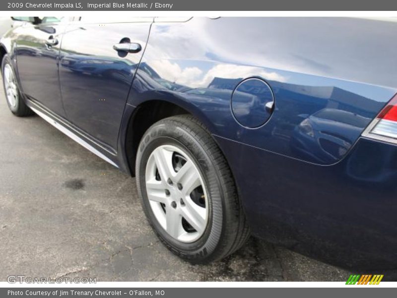 Imperial Blue Metallic / Ebony 2009 Chevrolet Impala LS