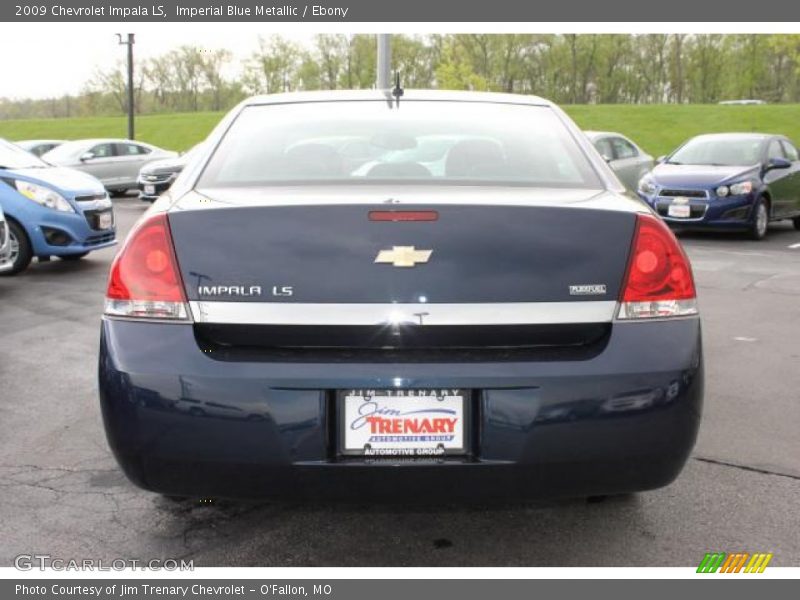 Imperial Blue Metallic / Ebony 2009 Chevrolet Impala LS