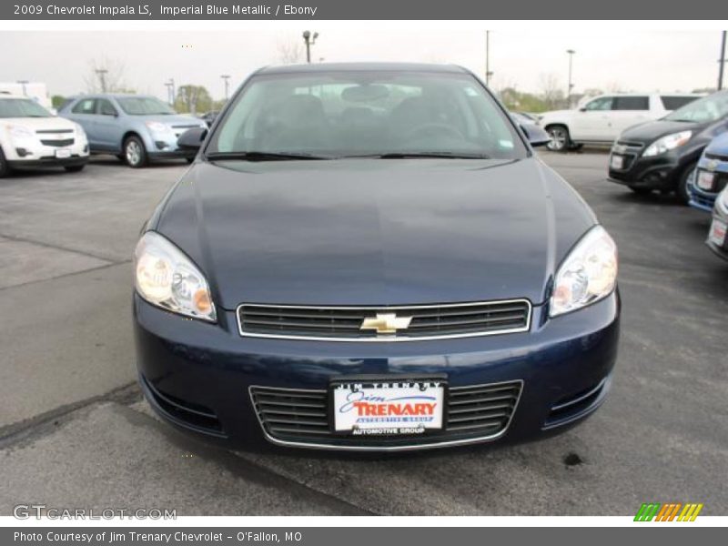 Imperial Blue Metallic / Ebony 2009 Chevrolet Impala LS