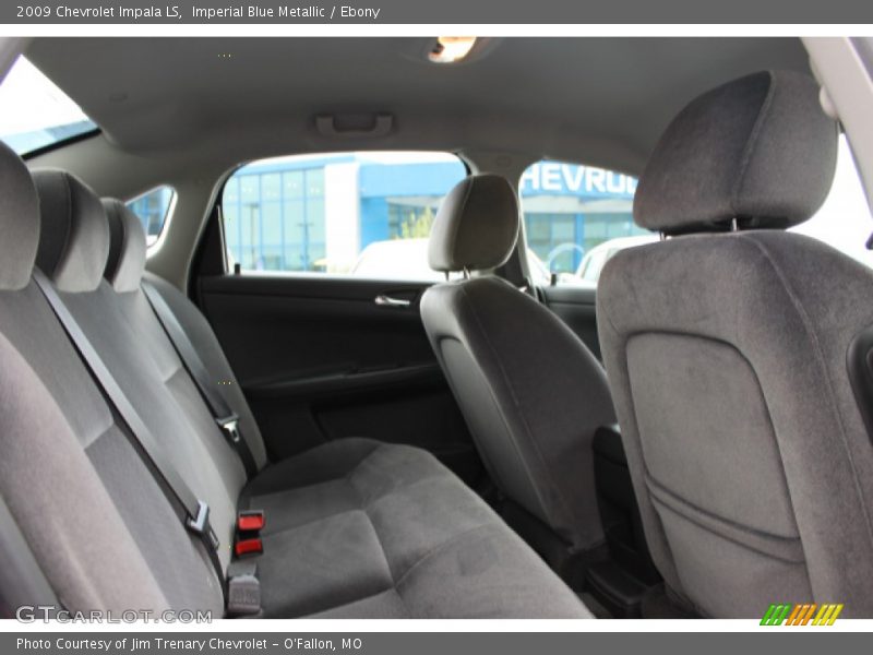 Imperial Blue Metallic / Ebony 2009 Chevrolet Impala LS