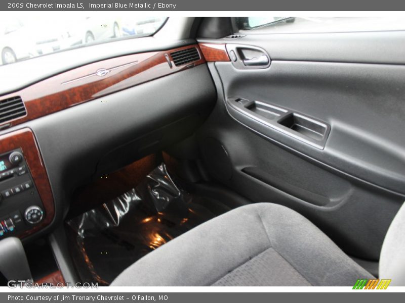 Imperial Blue Metallic / Ebony 2009 Chevrolet Impala LS