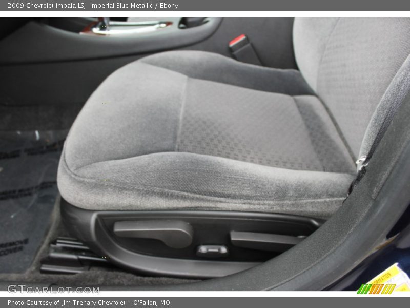 Imperial Blue Metallic / Ebony 2009 Chevrolet Impala LS