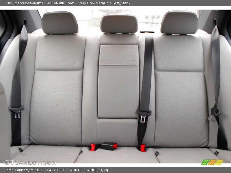 Steel Grey Metallic / Grey/Black 2008 Mercedes-Benz C 300 4Matic Sport