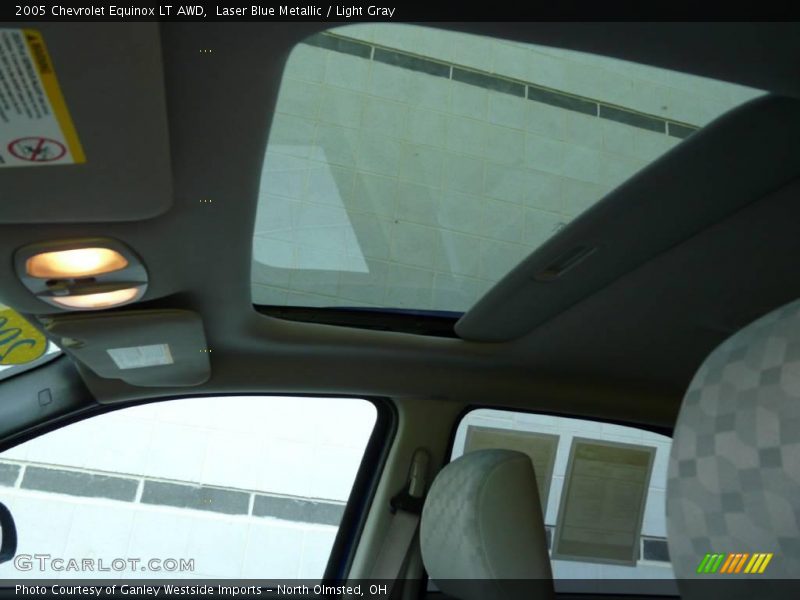 Laser Blue Metallic / Light Gray 2005 Chevrolet Equinox LT AWD