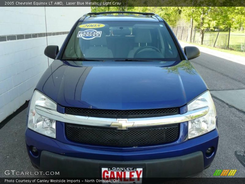 Laser Blue Metallic / Light Gray 2005 Chevrolet Equinox LT AWD