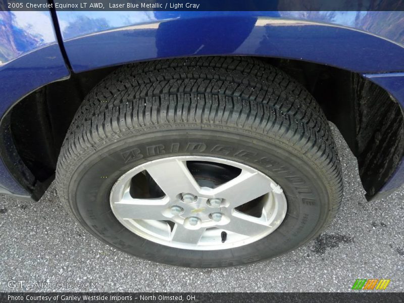 Laser Blue Metallic / Light Gray 2005 Chevrolet Equinox LT AWD