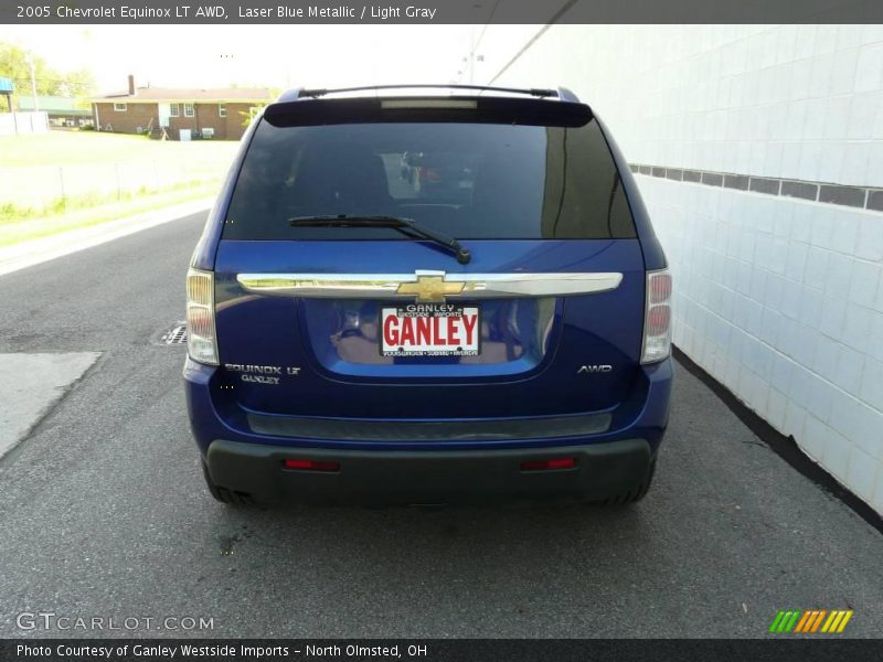 Laser Blue Metallic / Light Gray 2005 Chevrolet Equinox LT AWD