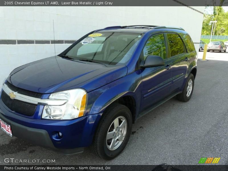 Laser Blue Metallic / Light Gray 2005 Chevrolet Equinox LT AWD