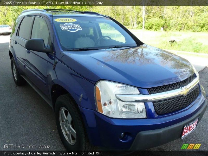 Laser Blue Metallic / Light Gray 2005 Chevrolet Equinox LT AWD