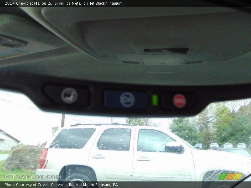 Silver Ice Metallic / Jet Black/Titanium 2014 Chevrolet Malibu LS