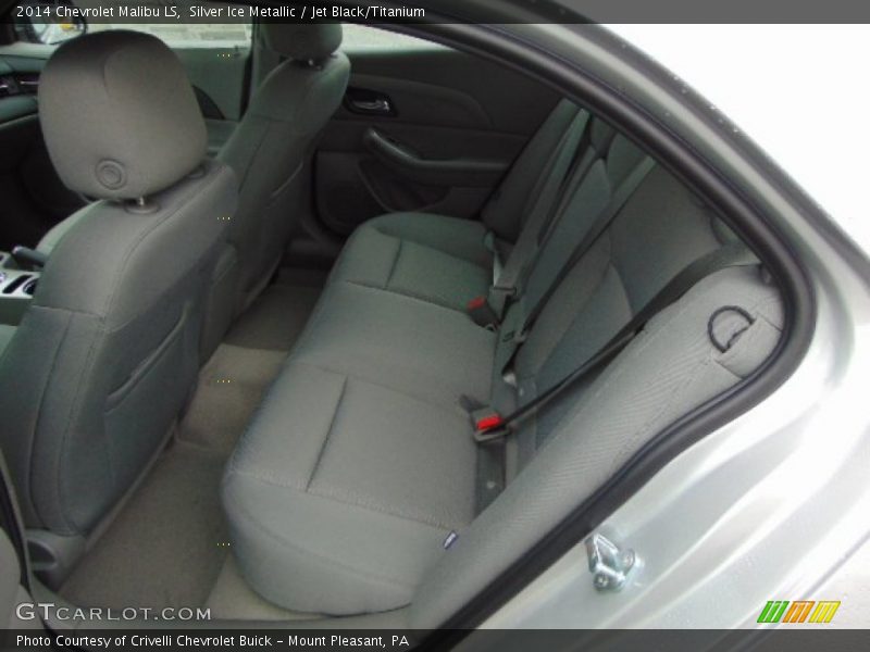 Silver Ice Metallic / Jet Black/Titanium 2014 Chevrolet Malibu LS