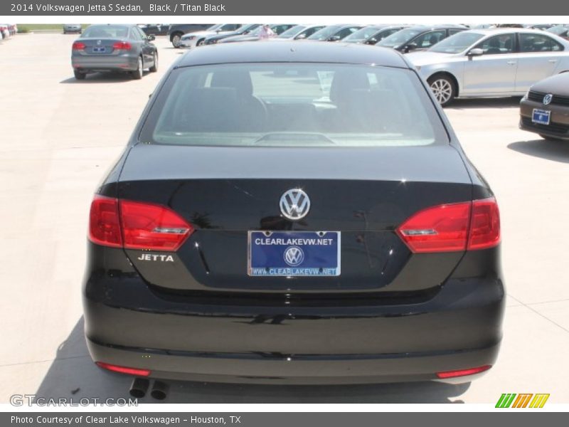 Black / Titan Black 2014 Volkswagen Jetta S Sedan