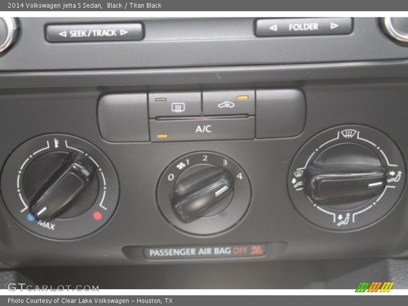 Black / Titan Black 2014 Volkswagen Jetta S Sedan