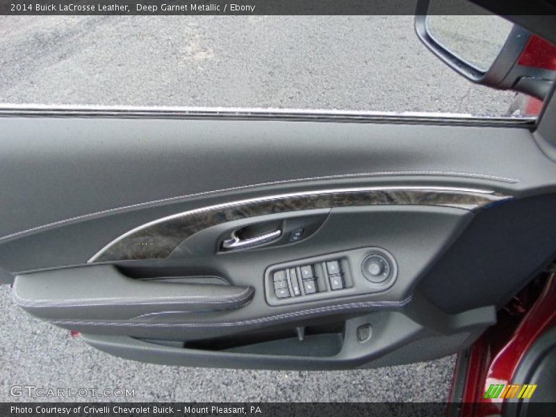 Deep Garnet Metallic / Ebony 2014 Buick LaCrosse Leather